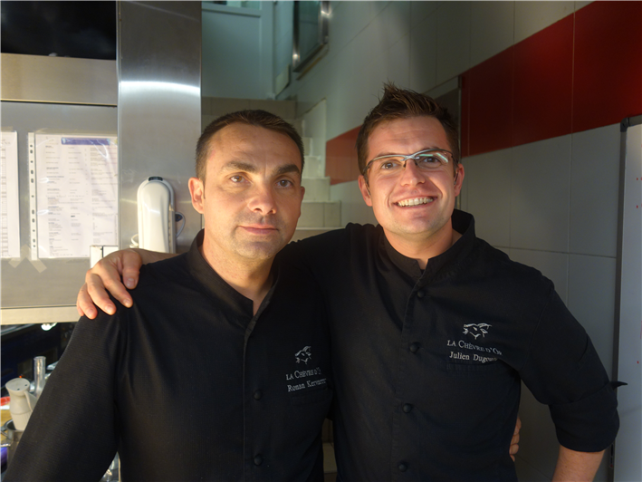 head chef and pastry chef